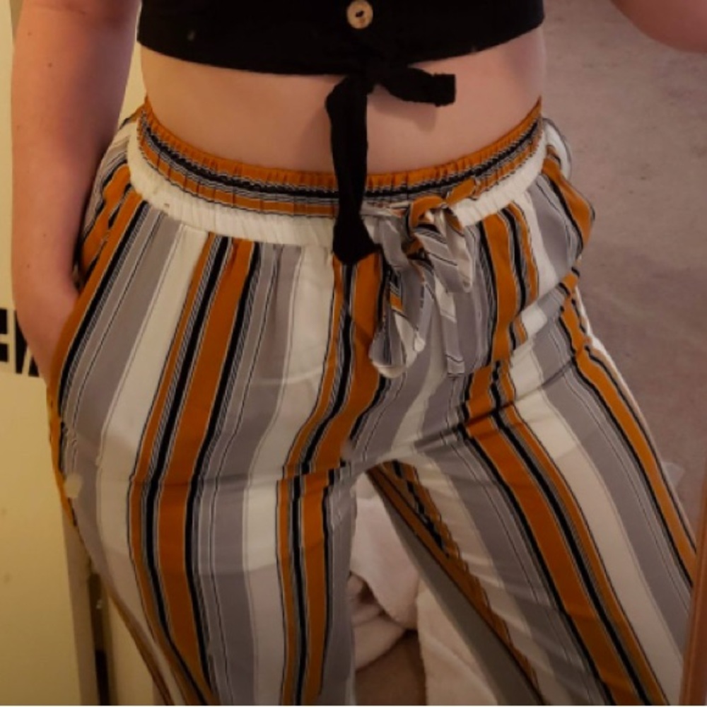 High waisted pants